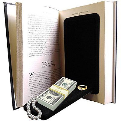 Fake Large Hardbound Diversion & Secret Compartment Book for Gun & Cash Safe