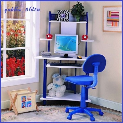 Kids Corner Desk Blue Boys Bedroom Furniture ...