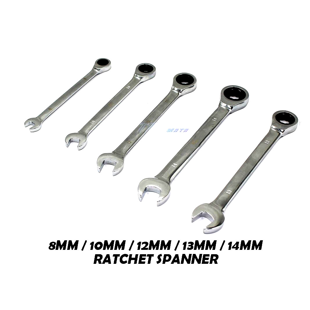 RATCHET Combination OPEN END RATCHET SPANNERS SPANNER WRENCH 8/10/12/13