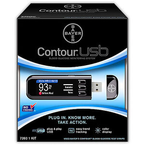 Blood glucose monitor usb adapter