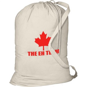 Details about Canada Flag Eh Team New Cotton Laundry Tote Bag Camp ...