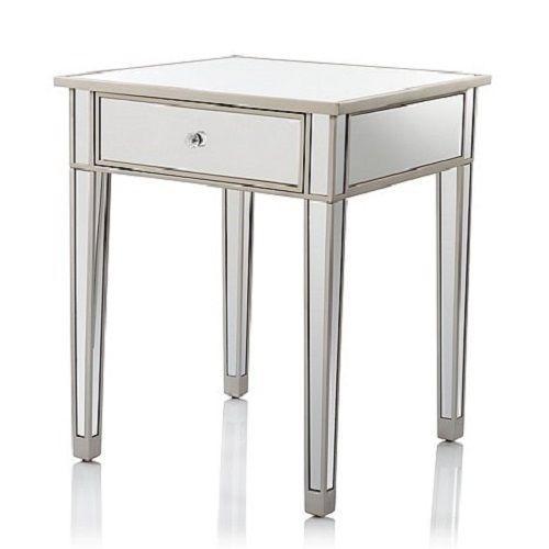Mirrored Nightstand eBay Mirrored Nightstand eBay