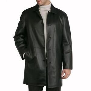 Mens Leather Coat | eBay