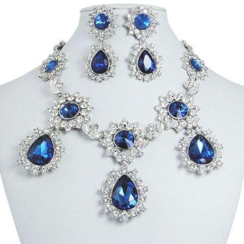 Royal Blue Jewelry Set | eBay