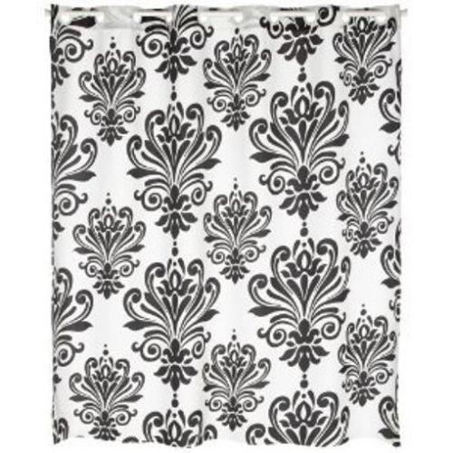 Curtains Ideas black and khaki curtains : Black Shower Curtain | eBay