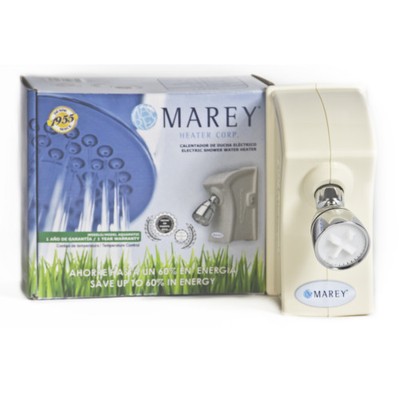 TANKLESS ELECTRIC POINT OF USE SHOWER WATER HEATERS, MAREY