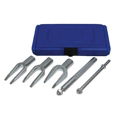 5pc Tie Rod Ball Joint Pitman Arm Seperator Remover Set Pickle Fork Tool 21320
