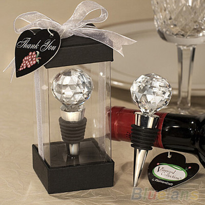 Novelty Crystal Elegant Red Wine Bottle Stopper ...