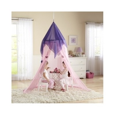 Princess Canopy Playhouse Bed Netting Tent Girls ...