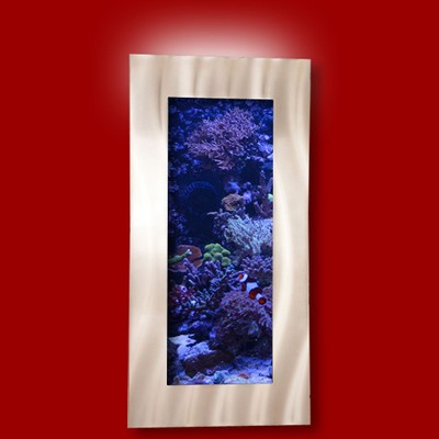 NEW! AUSSIE AQUARIUM - VERTICAL BRUSHED ALUMINUM ...