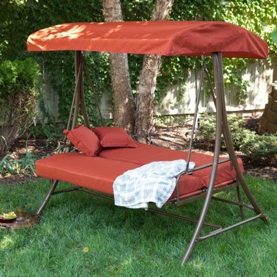 Swing Hammock Bed Canopy Bench Cushion Chair ...