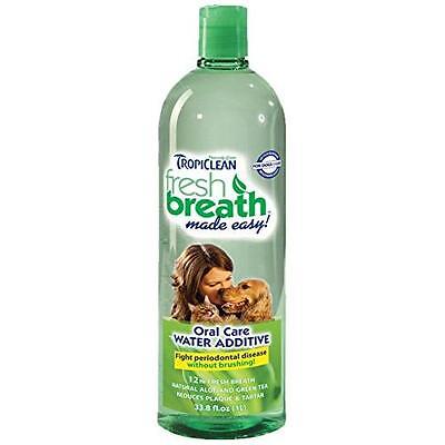 Tropiclean Fresh Breath Plaque Remover Pet Water ...