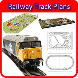 HORNBY COMPATIBLE MODEL RAILWAY TRAIN TRACK PLANS 130+ LAYOUTS OO 