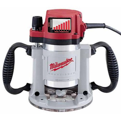 Milwaukee 3-1/2 Max HP Fixed-Base Production Router ...