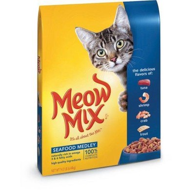 Meow Mix Seafood Medley Dry Cat Food, ...