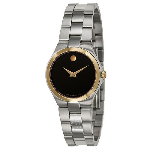 Pre-owned Movado Men's Collection Two-tone Watch Model: 0606465 Brand Free Shipping