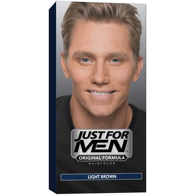 UPC 011509001955 product image for Just For Men Shampoo-in Hair Color, Light Brown 25, 1 Application, (pack Of 3) | upcitemdb.com