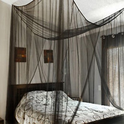 4 Corner Post Bed Canopy Mosquito Net ...