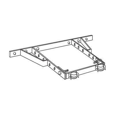 ROHN HB25CG House Bracket Wall Assembly 36