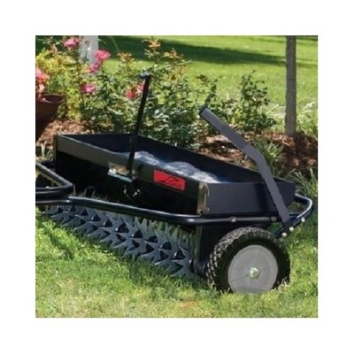 Lawn Aerator Spreader Grass Fertilizer Seed Seeder ...