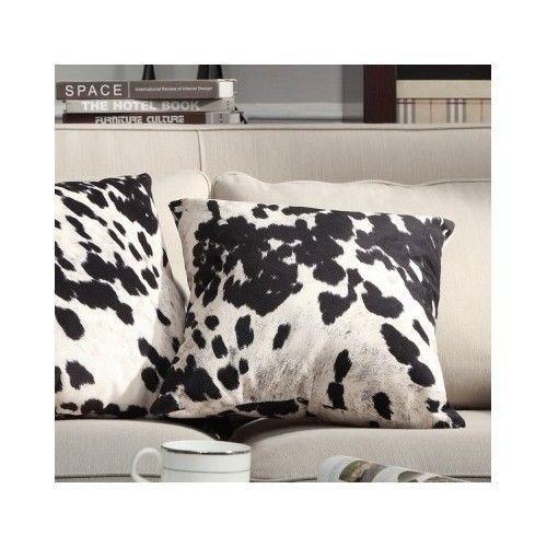 Cow Print Pillow | eBay