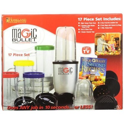 The Original Magic Bullet 17 Piece Hi-Speed ...