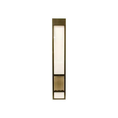 PetSafe Deluxe Bronze Patio Panel Pet Door, ...