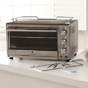 ... -Puck-Scratch-and-Dent-22L-Convection-Toaster-Oven-w-Rotisserie