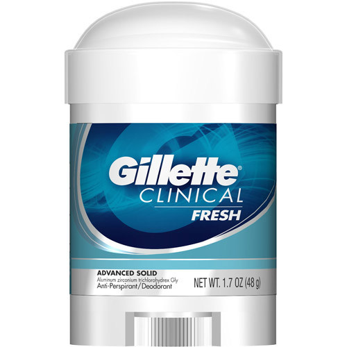 Gillette Clinical Antiperspirant Deodorant 1.7 oz