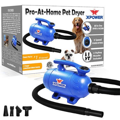 XPower Home Pro 2-in-1 Pet Grooming Force ...