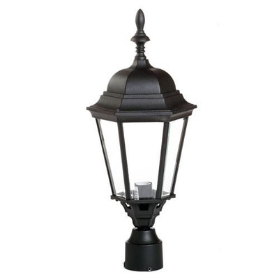 Black Westar Lighting Outdoor Lantern Light Post ...