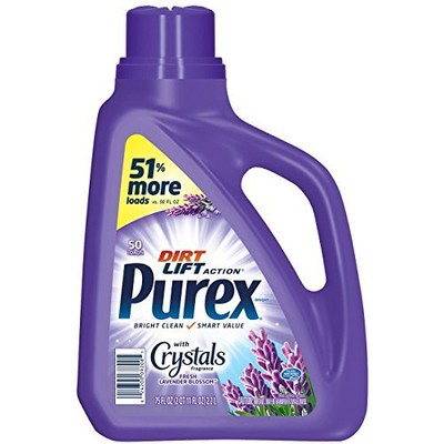 UPC 024200092061 product image for Purex Ultra Concentrated Liquid Laundry Detergent With Crystals Fragrance, 3xz | upcitemdb.com