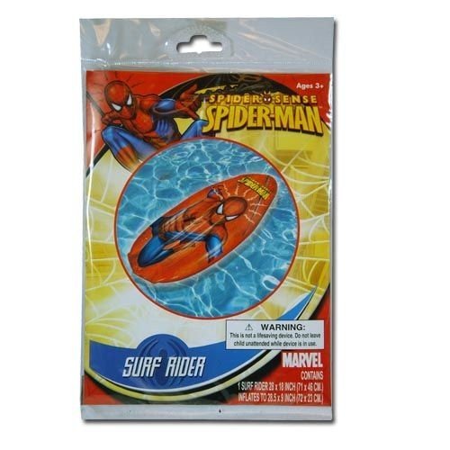 Spider-Man-Spiderman-23-5-L-X-13-W-Inflatable-Raft-Rider-by-Marvel-New