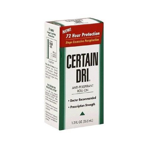 CERTAIN DRI EXCESSIVE PERSPIRATION ANTIPERSPIRANT ROLL-ON - 1.2 OZ