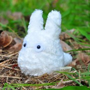 My Neighbor Totoro Studio Ghibli 4.5" White Bean Filled Plush Toy Soft Doll