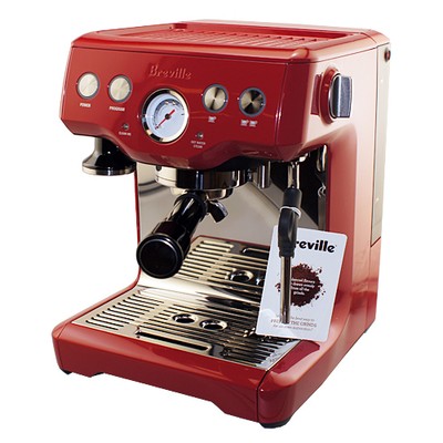 Breville BES840CBXL the Infuser Espresso Machine Red ...