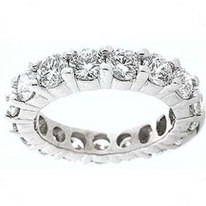 ... -DIAMOND-ETERNITY-RING-18k-White-Gold-BAND-13-x-45-ct-VS-SI1-any-sz