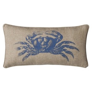 Homthreads Coastal Crab Decorative Pillow eBay