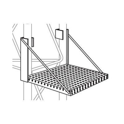 ROHN WP45G Work Platform Snap On Step Attachment for ROHN 45G Tower. Buy it now for 333.3