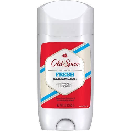Old Spice Anti-Perspirant Deodorant High Endurance Solid Fresh 3 oz