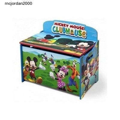 Mickey Mouse Toy Box Chest Kids Disney ...