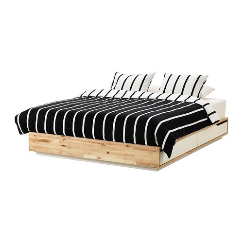 Ikea Unterschrank Küche Faktum ~ Ikea MANDAL Bed frame with storage, birch, white The 4 large drawers Ikea Unterschrank Küche Faktum ~ Ikea MANDAL Bed frame with storage, birch, white The 4 large drawers