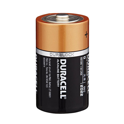 24x Duracell Size D Battery 1.5V D4 Coppertop Alkaline LR20 Fresh USA