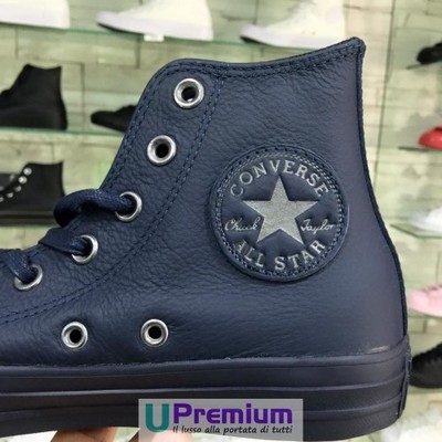 converse blu pelle converse blu pelle