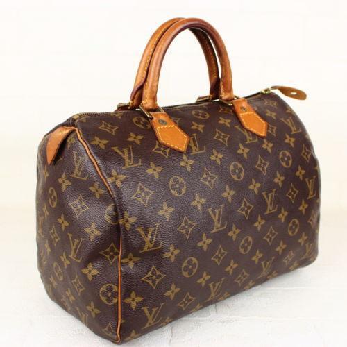 Authentic Louis Vuitton Monogram Speedy 30 Handbag | eBay