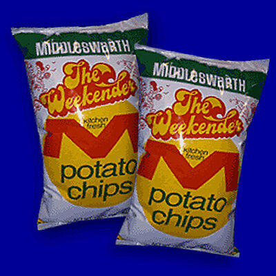 2 Bags MIDDLESWARTH POTATO CHIPS WEEKENDER BEST PENNSYLVANIA CLASSIC 10