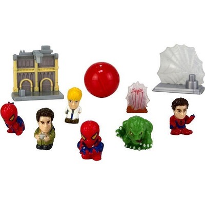 UPC 658382377236 product image for Squinkies Marvel 10-piece Bubble Spiderman Exclusive Movie With Tiny Toys Series | upcitemdb.com
