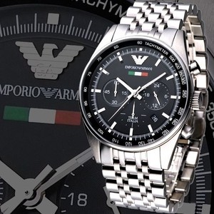 emporio armani exclusive AR5983 chronograph mens watch.Italia edition | eBay