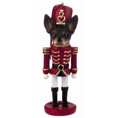 Chihuahua Black Dog Toy Soldier Nutcracker Christmas ...