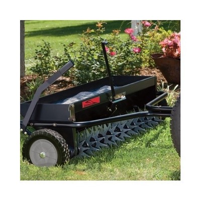 Tow Aerator Spreader Seeder Fertilizer Grass Yard ...